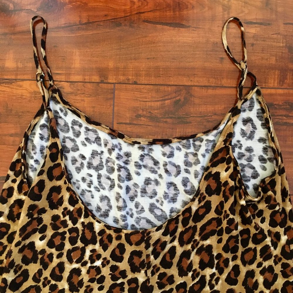 Natori Leopard Print Longer-Length Chemise Nightg… - image 6